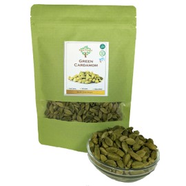 Proudly Canadian | Organic N Natural Green Cardamom | 100g | Halal