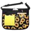 Waterproof Server Apron for Women with 5 Pockets,Quickly Put on