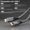CAKOBLE CAKOBLE USB C Kabel auf USB C 3M, usb