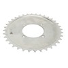 410 Sprocket Toothless Flywheel Kit with Silver Adapter Steel Light