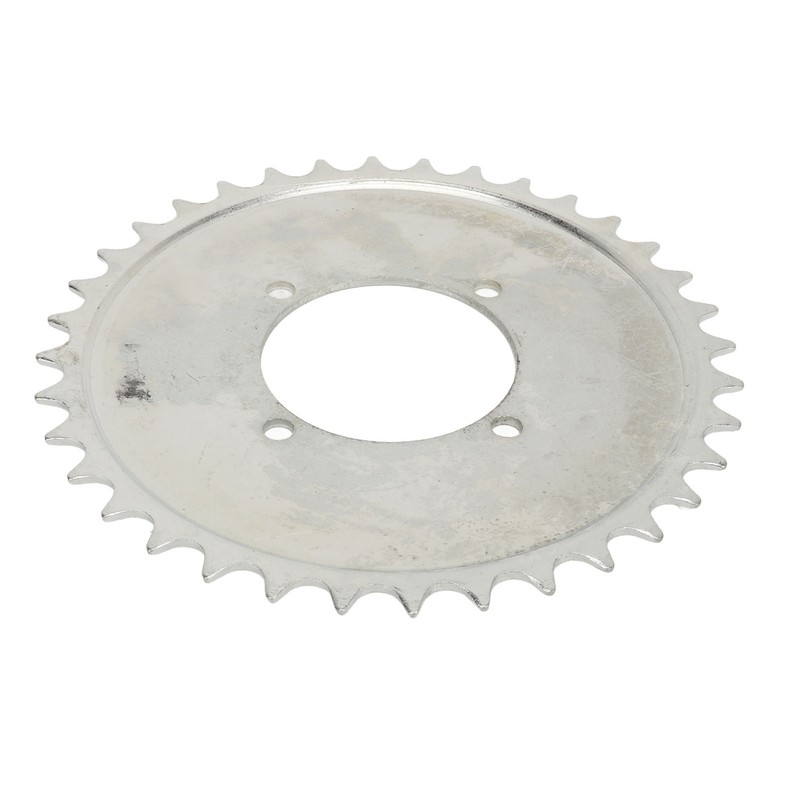 410 Sprocket Toothless Flywheel Kit with Silver Adapter Steel Light