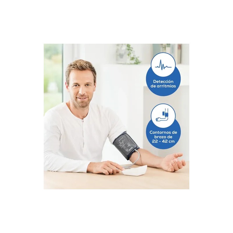 Baumanómetro De Brazo Digital Con Detector De Arritmias BM27 Beurer