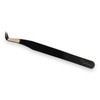 Beauty Power Boot Lash Tweezers for Eyelash Extensions, Precision Fiber