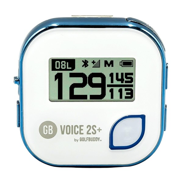 GOLFBUDDY Voice 2S+ Talking GPS Rangefinder, Clip on Hat Golf
