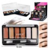 Saniye 3kits Para Cejas De 6tonos Con Aplicador Saniye Original
