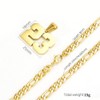 PAURO Unisex's Number Athletes Number Pendant Sport Necklace Gold 67