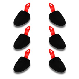 MTS care Lisa Budget Velour - Foam Shoe Stretcher for Women 3 Pairs Set - Shoe Stretcher Keeps Shoes in Shape - Perfect Fit & Freshness, black