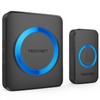 Tecknet Waterproof Wireless Bell Set Wireless Doorbell