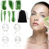 KUMSODE 7 Pieces Jade Gua Sha Scraping Tool, Buffalo Horn
