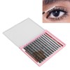 DIY Lash Extension Kit 240pcs Individual Eyelash 10‑16mm Clusters Eyelash