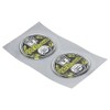 TAKEGAWA 08-01-0051 Special Parts TAKEGAWA Circular Emblem Yellow 2 Piece