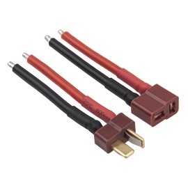 5Pairs ShareGoo Deans T Plug Male Female Connector with 50mm 14AWG Silicone Wire Cable for RC Drone Quadcopter Car Boat Lipo Battery ESC Charger