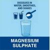 RUNMAG Epsom Salt Magnesium Sulfate Food Grade Powder, 300g per