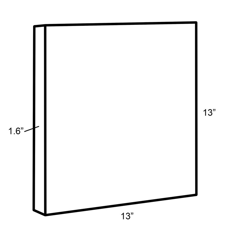 Kate and Laurel Sylvie Woodland Animals Collection Framed Canvas Wall