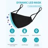 LED Voice Activated Face Cover Smart Face Cover Soft Comfortable