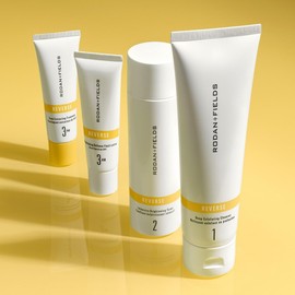 Rodan + Fields Reverse Regimen: Cleanser, Toner, Lotion SPF 50, & Treatment | Daily Moisturizer | Contains Vitamin C & Retinol | Skincare Sets & Kits | Face Wash for Women | Self Care