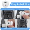 Lnngub Pack of 4 Spin Mop Replacement Parts, Plastic Spin