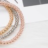 SILANER Crystal Charms Multilayer Bracelets - 3PCS Gold/Silver/Rose Gold Corn
