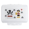 Emsa 513793 Children Lunch Box, Removable Partition, Pirate Motif, Black,