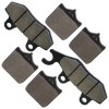 Caltric Front and Rear Brake Pads for Triumph Speed Triple