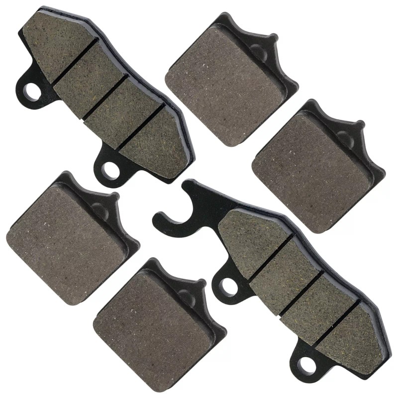 Caltric Front and Rear Brake Pads for Triumph Speed Triple