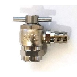 PA 8708150000 - Accumulator Charging Valve 5/16 (3.07) - 32 UNS-3b Female X 1/8'' Male Pipe Thread 5000 PSI