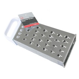 Chef Craft Tin-Plated Pyramid Grater, 8 inches in length, Stainless Steel