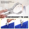 Tanstic 20Pcs 5.1 Inch Stainless Steel Greenhouse Clamps Garden Clips