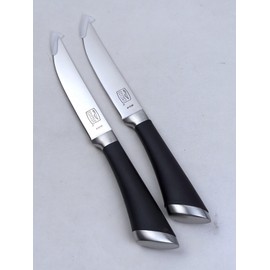 Chicago Cutlery 2pc Chicago Cutlery FUSION 4.5" Steak Knife SET, Stainless Steel Blades, NEW