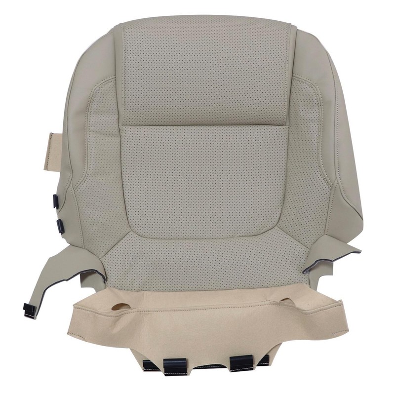 Vigoraze Driver Bottom Replacement Leather Seat Cover Light Gray #CL