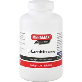 Megamax L Carnitine 1000 mg Tablets