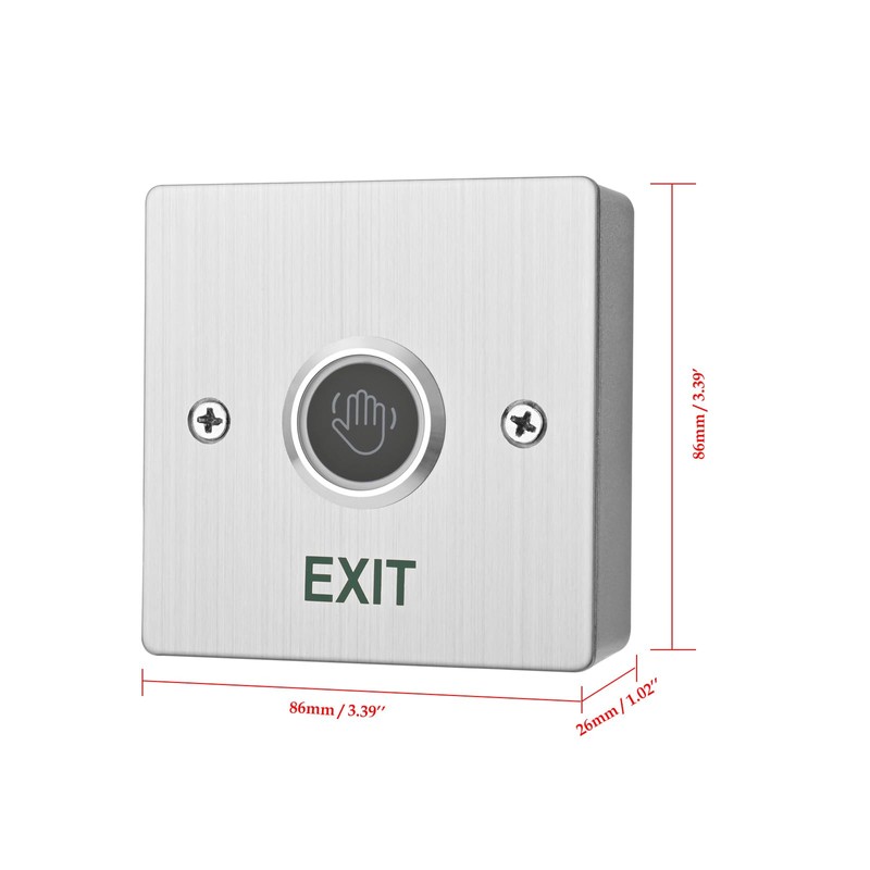 Infrared Sensor Exit Button with Back Box IR Touchless Door