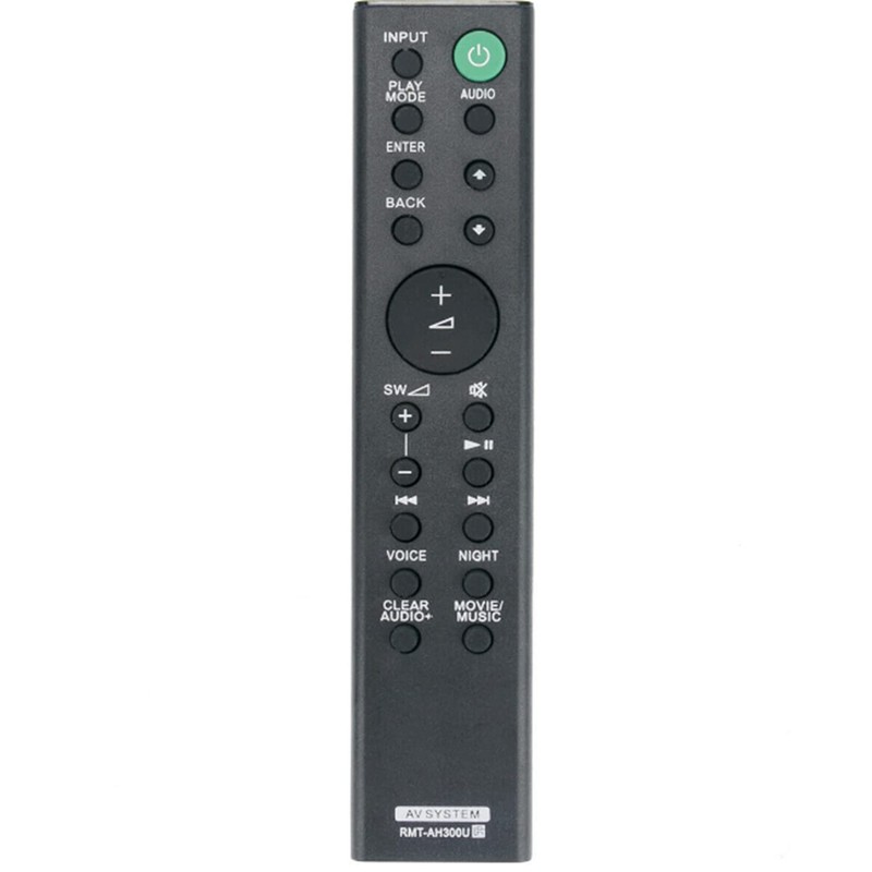 RMT-AH300U Replacement Remote Control Compatible with Sony Sound Bar Home