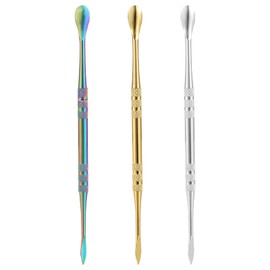 3pcs Wax Carving Tools Set, Stainless Steel Sculpture Tool Wax Tools Kit Sculpting Tool Spoon, Wax Carving Tool Set for Carving Modeling