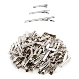 TALLER GEMMAE G. 400 Broches Pinza Cocodrilo Para Moños Vinil Y Manualidades