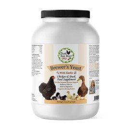 Fresh Eggs Daily Brewer's Yeast with Garlic Powder Chicken & Duck Feed Supplement 5LB