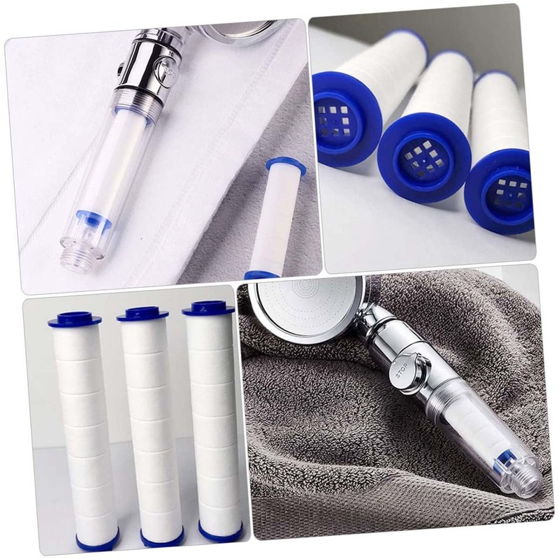 4 Pieces PP Cotton Filter for Shower,Water Filter Element Use
