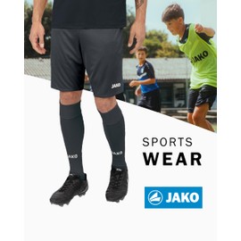 Jako Children's Manchester 2.0 Sports Shorts, grey, 140