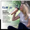 Kamojo Copper Water Bottle for Drinking - Hammered 100% Pure