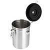 Stainless Steel Coffee Bean Airtight Canister Tea Dried Fruits Storage