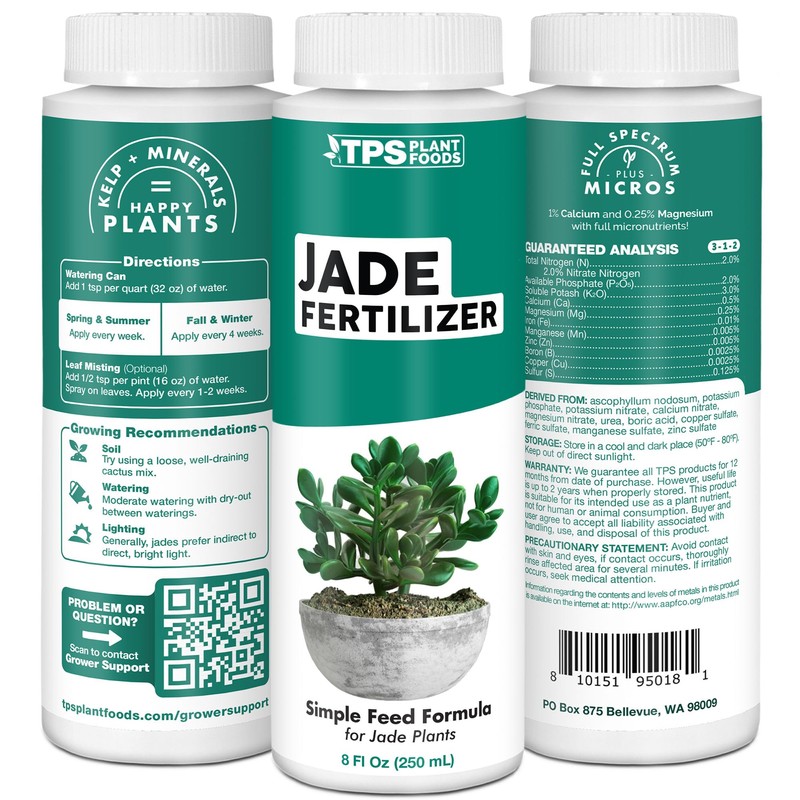 TPS NUTRIENTS Jade Fertilizer for All Jade and Crassula Plants,