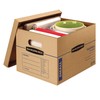 Bankers Box Small Classic Moving Box 10 Pack, Reinforced Handles,