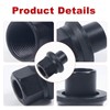 6 Pack Two-Piece 19mm Sleeve Wheel Lug Nuts Fit for