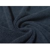 Jersey Fine Sherpa Fleece Fur Fabric Material Navy, 1Mtr -