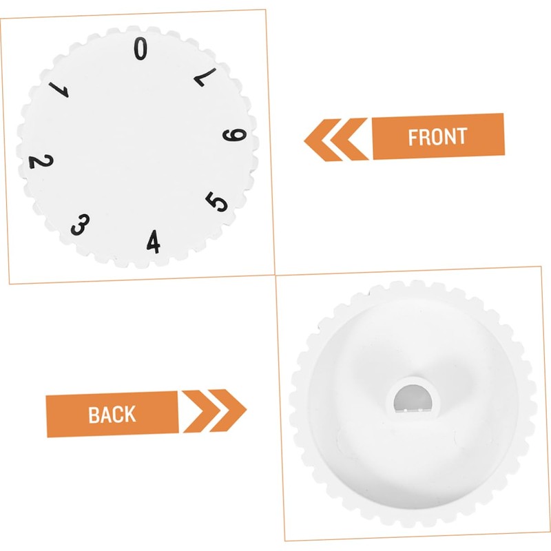 WOONEKY 2pcs Universal Replacement Knobs for Refrigerator Fridge Thermostat Control