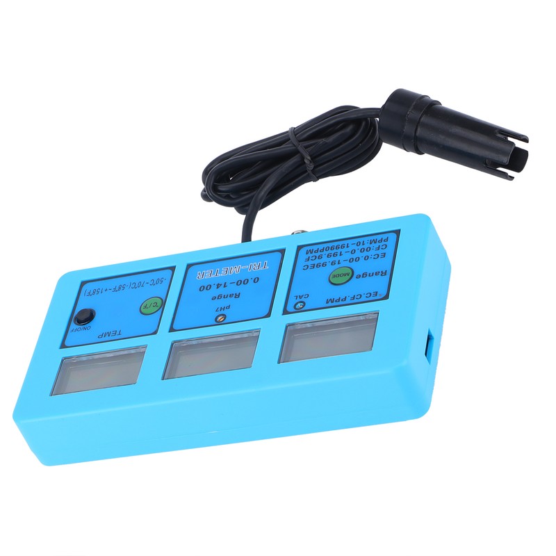 5 in 1 Multifunction PH/Temp/EC/CF/TDS Meter Water Quality Tester Detector