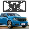No Drill Front License Plate Bracket Mount Kit Compatible with
