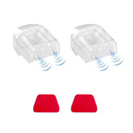 Ohleats 2PCS Deer Whistles for Car, Automotive Save a Deer Whistles to Avoid Collisions, Vehicle Deer Warning Devices Horn Sensor, Universal Animal Alert Car Accessories (White)