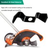 Bed Edger Blade 45 Steel Rust Proof 4180‑710‑6001 Lawn Edger