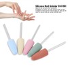 Nail Cutter Tips Ceramic Handpiece Tip Aspirator Drill Bit, Silicone